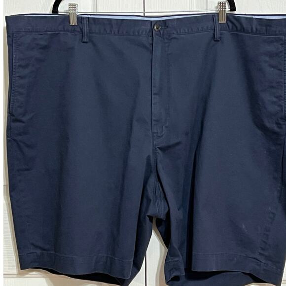 POLO Ralph Lauren Stretch Classic Fit Chino Shorts Sz 52B. Navy twill. 5 pockets - Picture 1 of 8